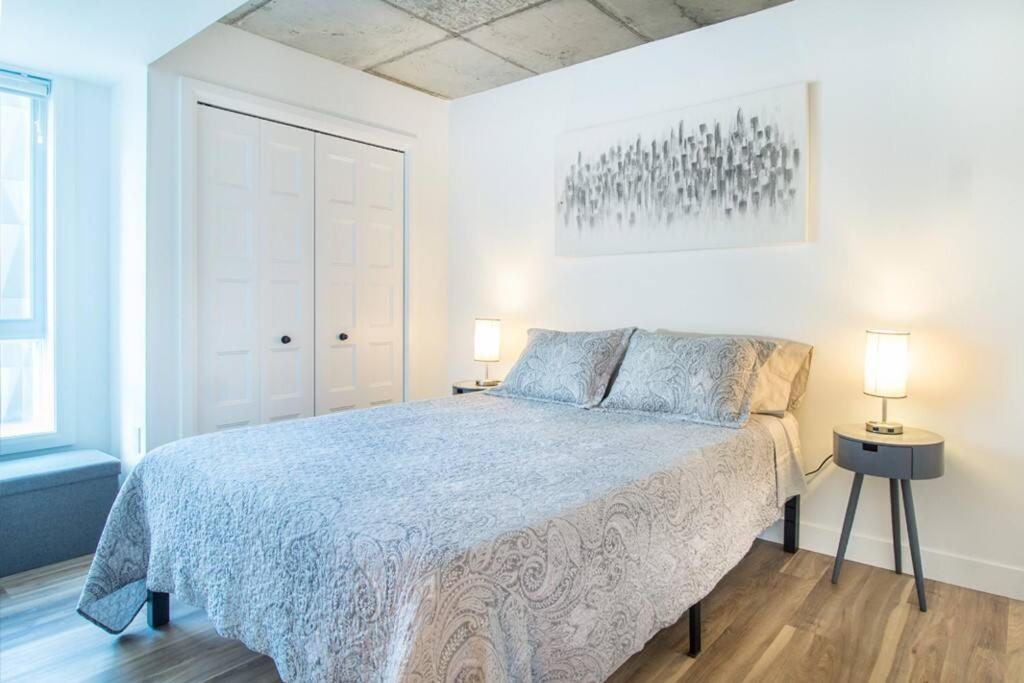 Condo Chic, Centre-Ville Piscine, Terrasse, Gym مدينة كويبيك المظهر الخارجي الصورة